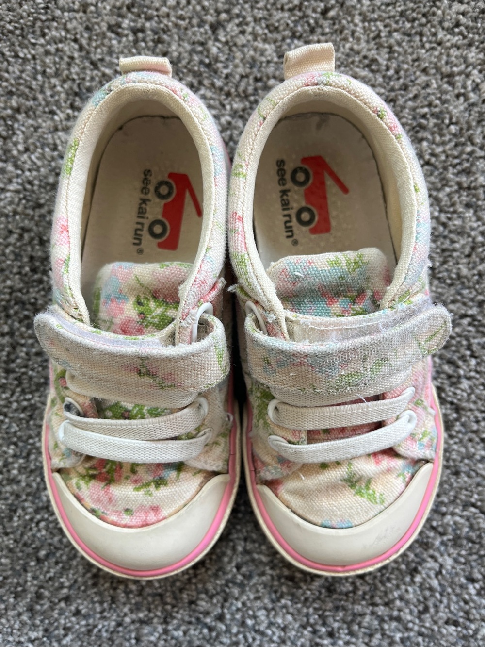 Two Pairs - See Kai Run Girls' Sneakers - 9.5 - Picture 6 of 14